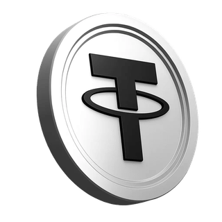 USDT-mynt från Tether i en handelsgemensskaps förtroendesektion